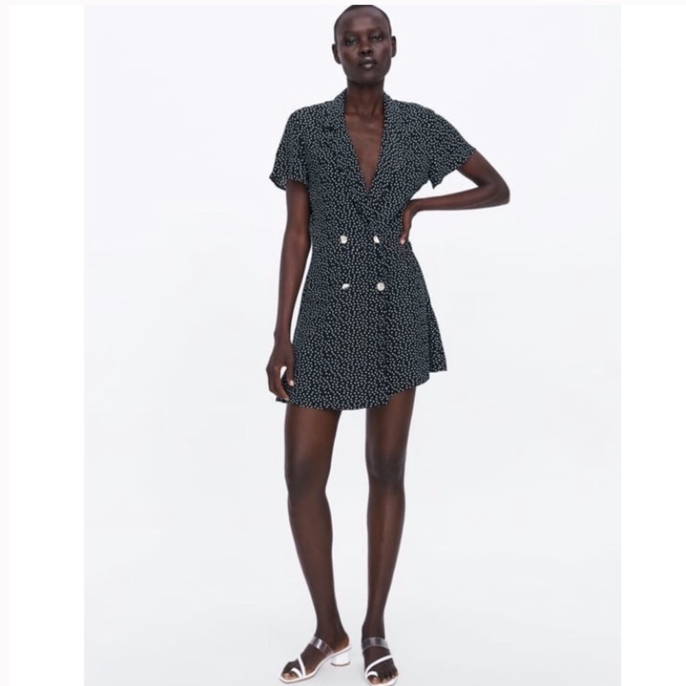 Zara Romper polka dot